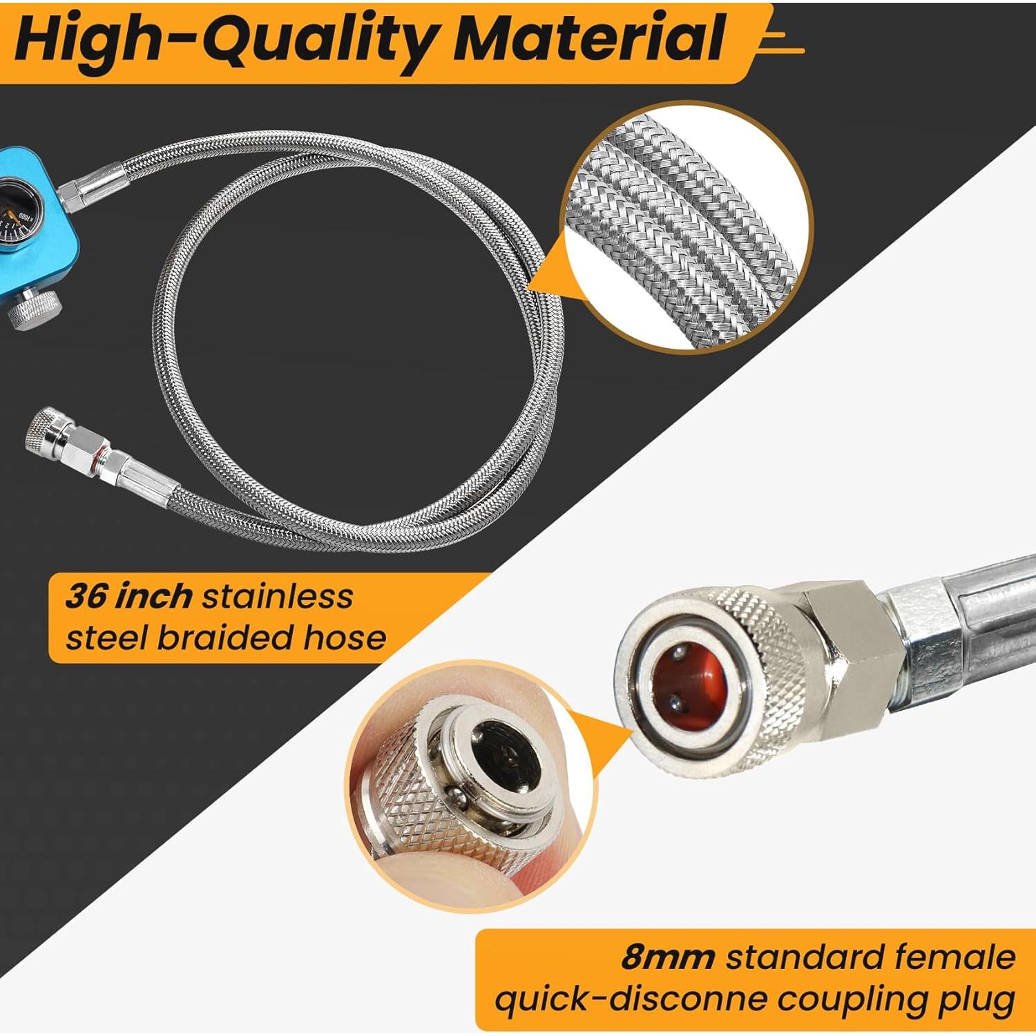 Adaptador de Válvula DIN SUMNEW para Buceo y Paintball