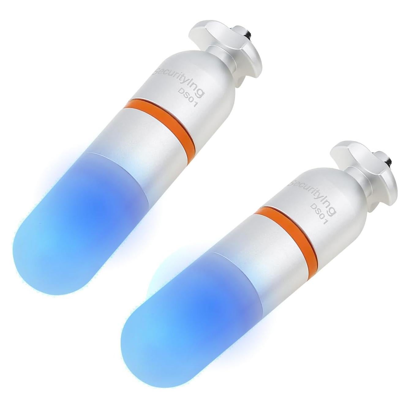 Luz de Señal Estroboscópica SecurityIng Azul para Buceo