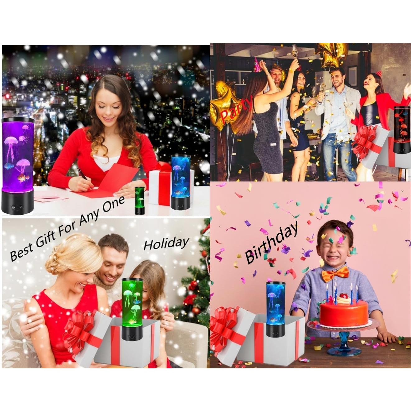 Lámpara de Medusas LEHAHA 16 Colores Control Remoto