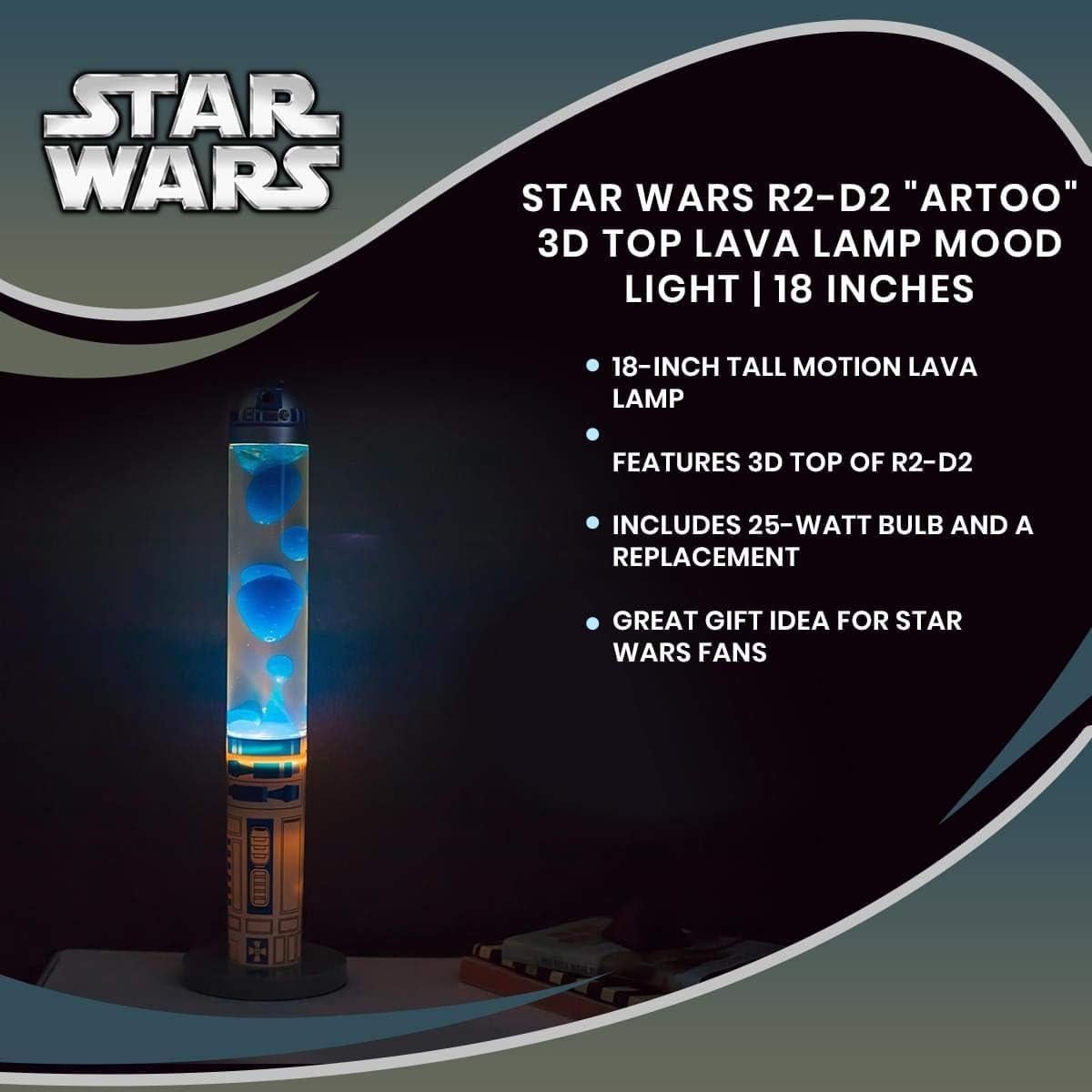 Lámpara de Movimiento R2-D2 Star Wars 45.72 cm Luz Ambiental