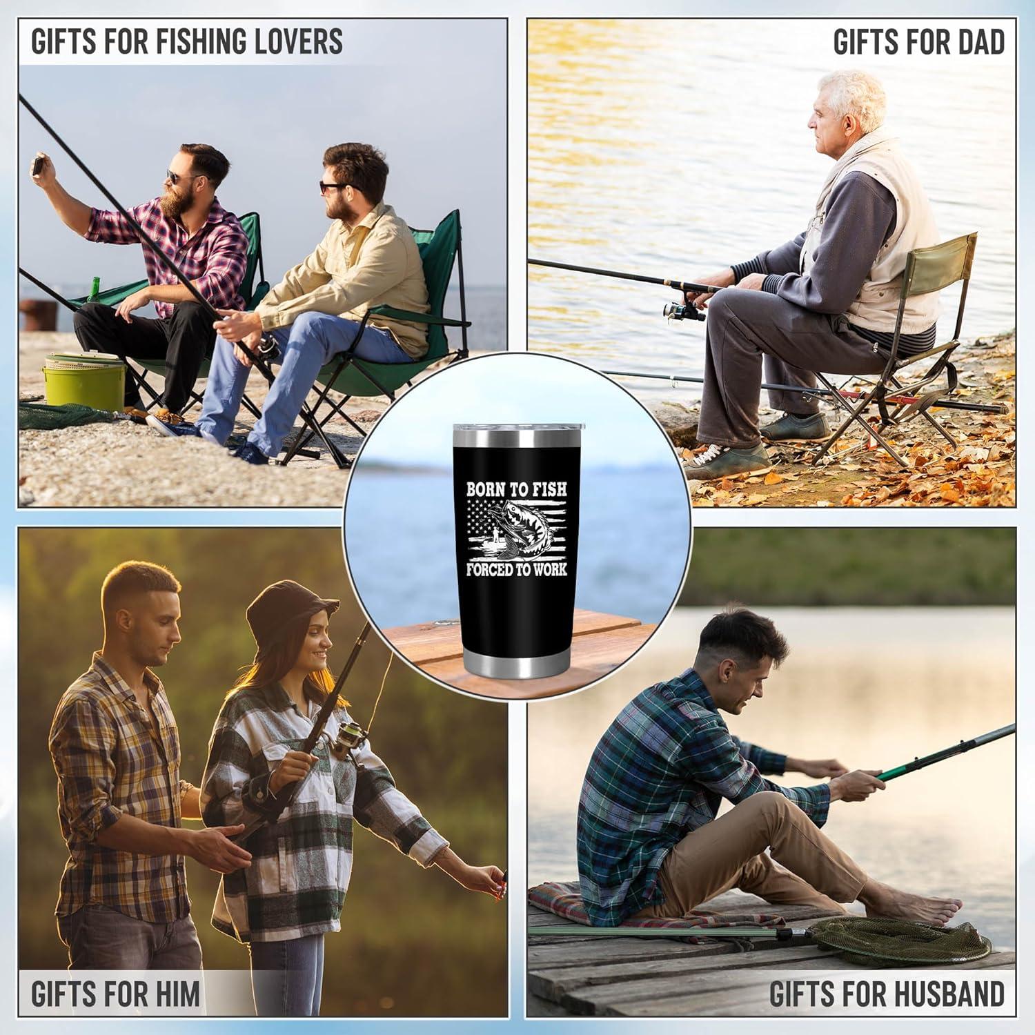 Vaso de Café Aislado 20 oz AXIARA Negro para Pescadores