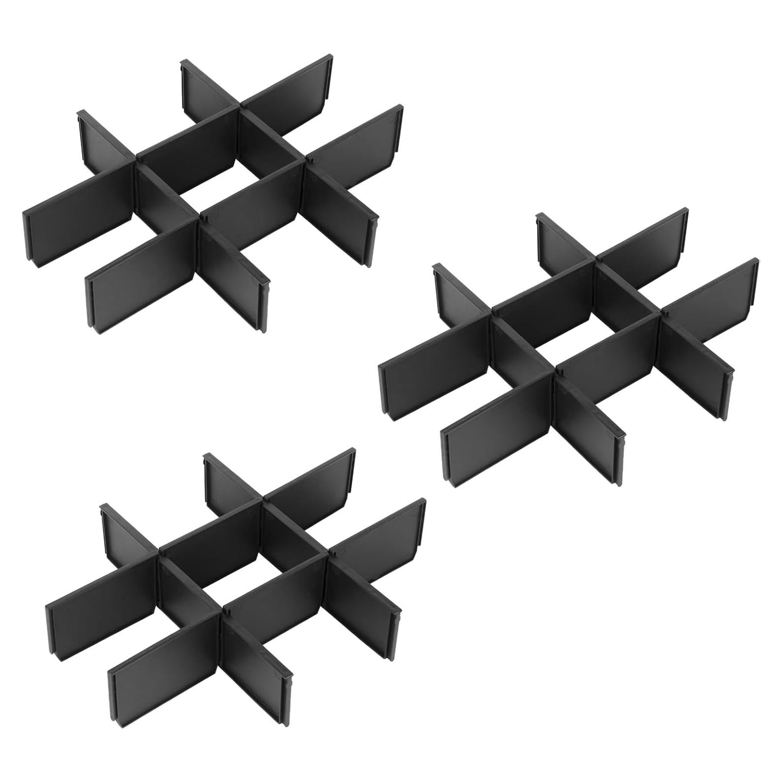 Divisores de Cajón Packout VYH 48-22-8473 Negro - 3 Piezas