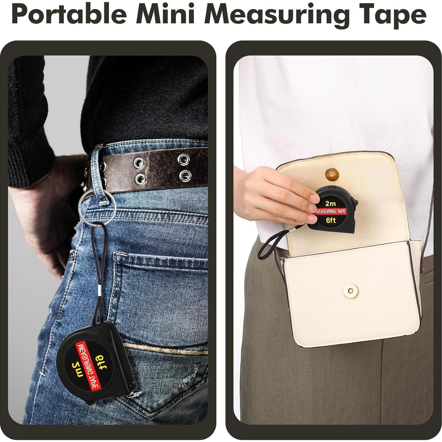 50 Cintas Métricas Retráctiles 2m Copkim - Regalos Prácticos