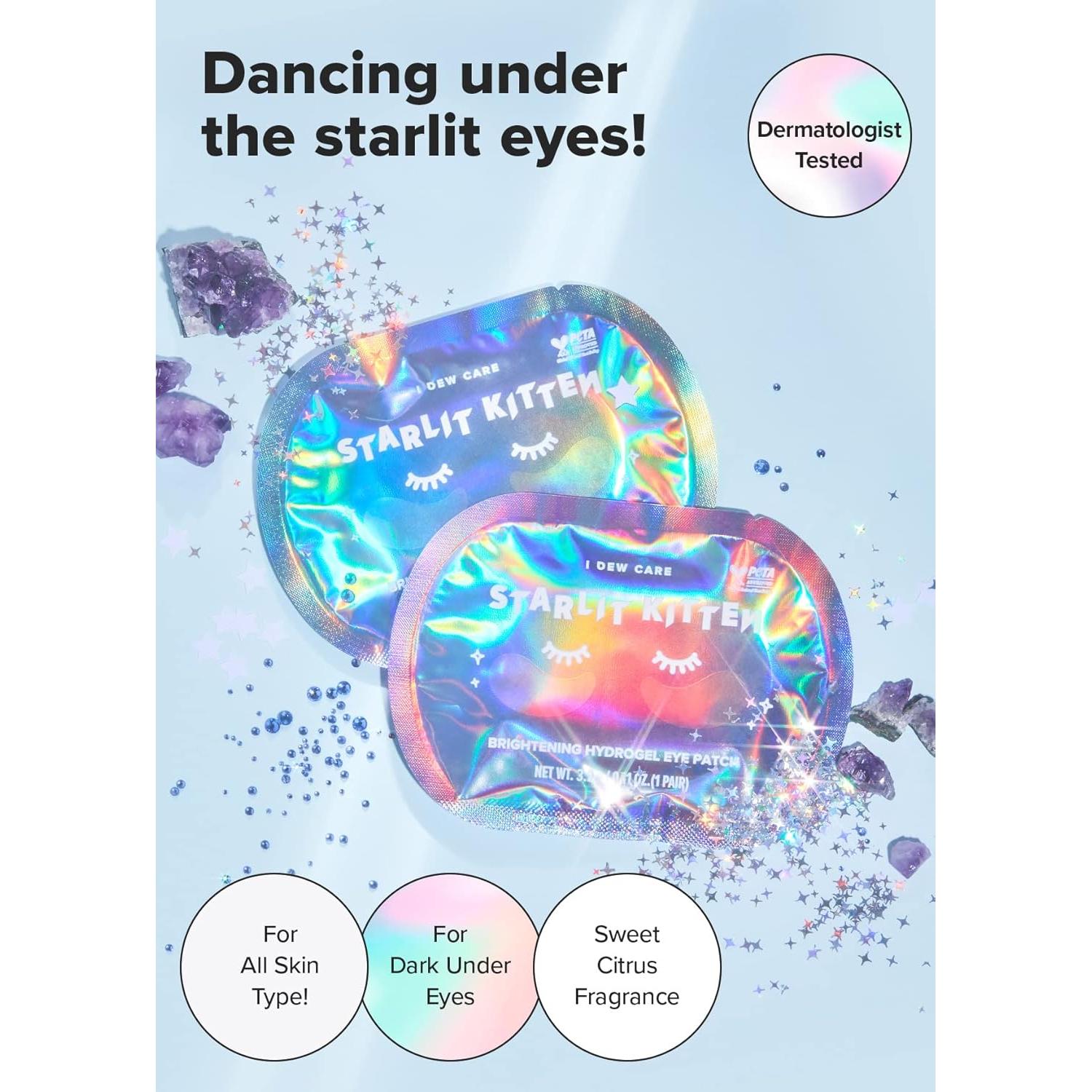 I DEW CARE Parche Hidrogel Gatito Estrellado para Ojos 5 EA