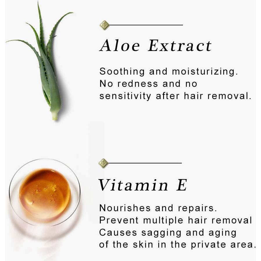 Crema Depilatoria Natural P&W 150g para Cuerpo y Áreas Íntimas