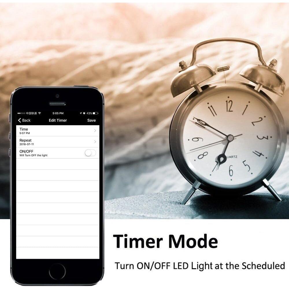 Kit de Luces LED Empotradas FVTLED 10pcs Blanco Cálido WiFi