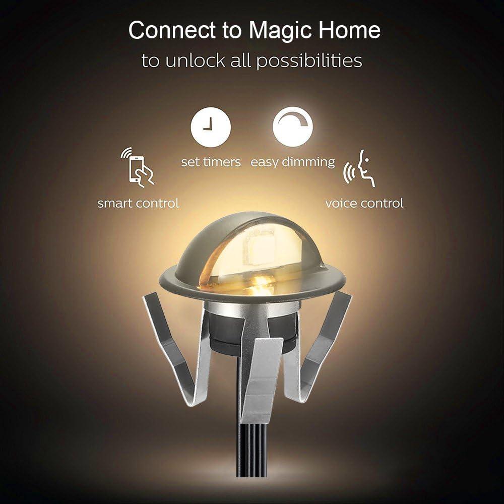 Kit de Luces LED Empotradas FVTLED 10pcs Blanco Cálido WiFi