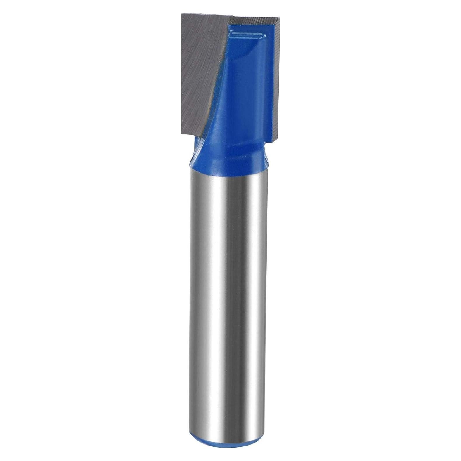 Fresa de Limpieza Inferior 10mm uxcell Carburo 2 Flautas