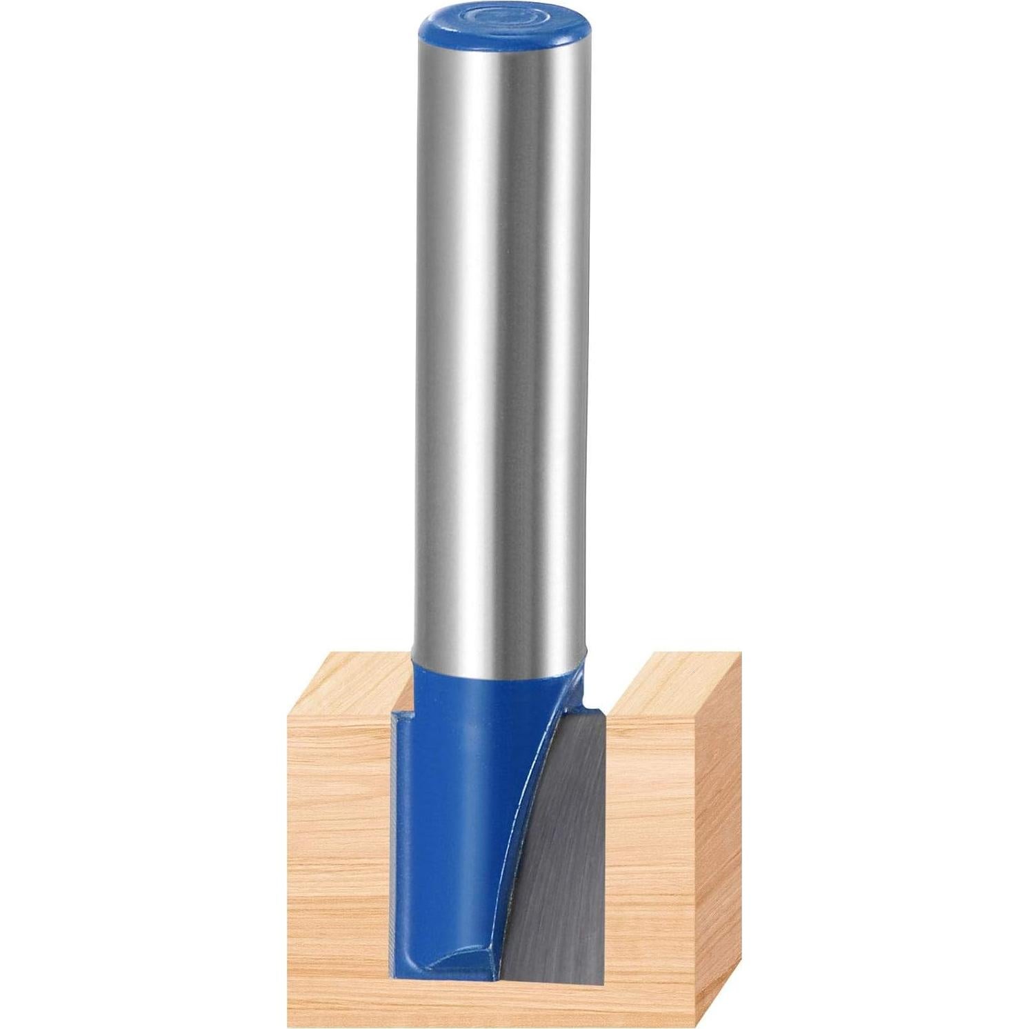 Fresa de Limpieza Inferior 10mm uxcell Carburo 2 Flautas