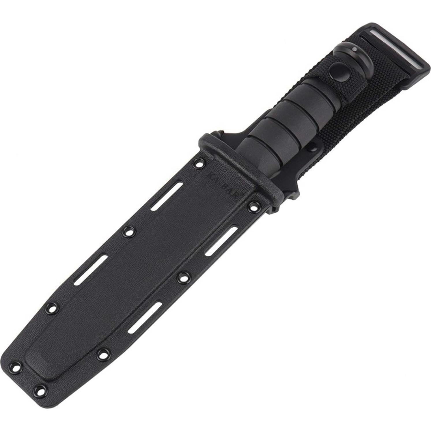 Cuchillo KA-BAR 1213 Negro 17.78 cm Funda Kydex