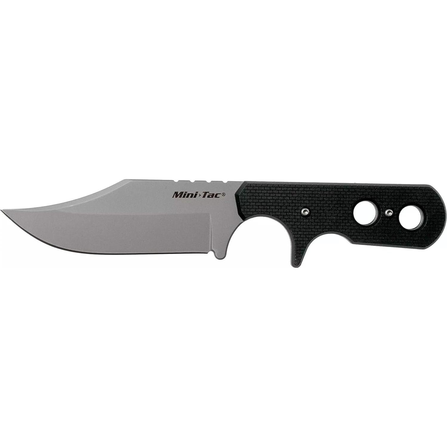 Cuchillo Cold Steel Mini Tac Bowie 9,21 cm Fijo con Funda