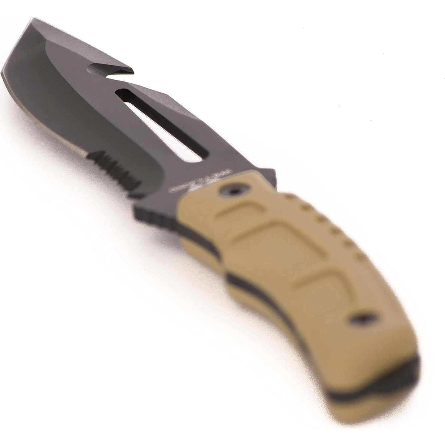Cuchillo Táctico WEYLAND 2S-TKUZ-H7YR con Funda MOLLE