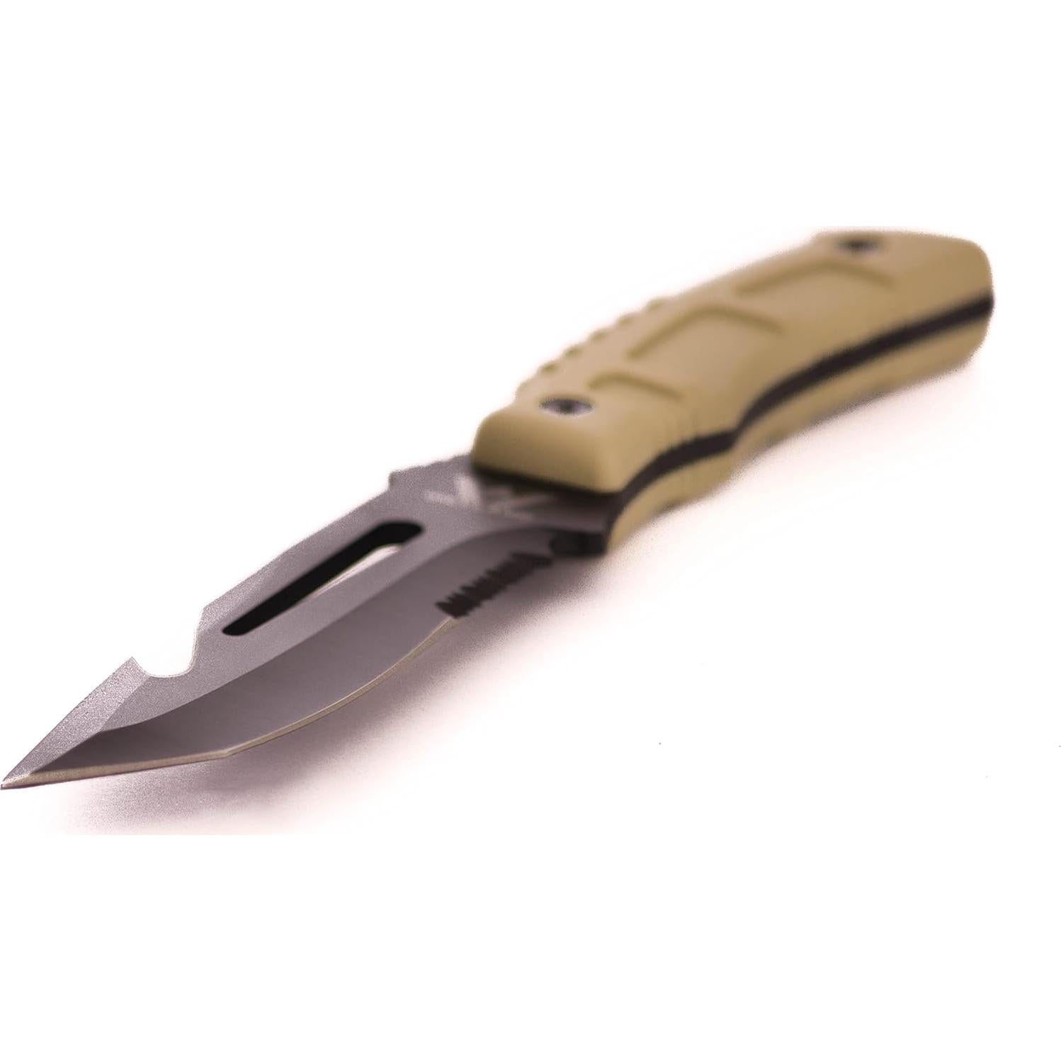 Cuchillo Táctico WEYLAND 2S-TKUZ-H7YR con Funda MOLLE