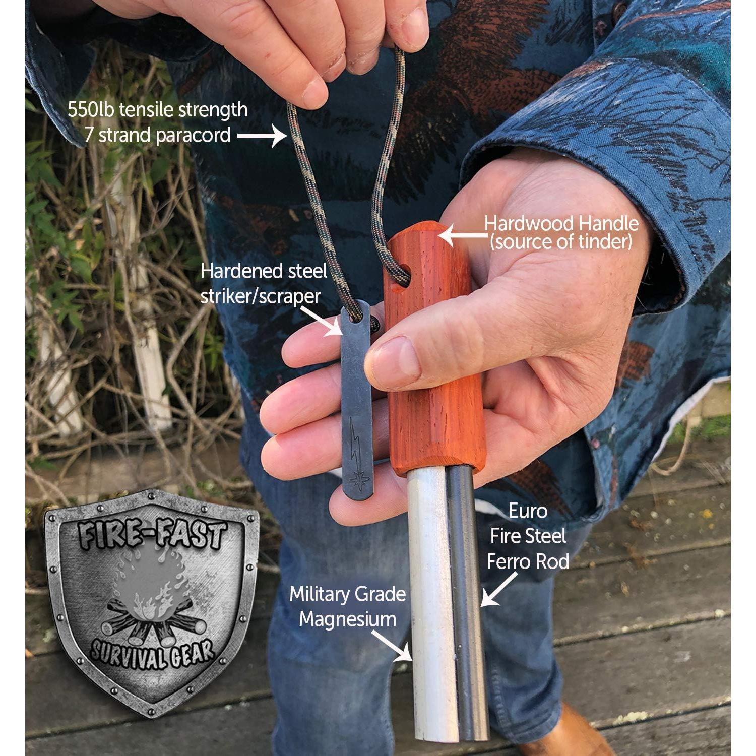 Encendedor Fire-Fast Trekker Impermeable para Camping