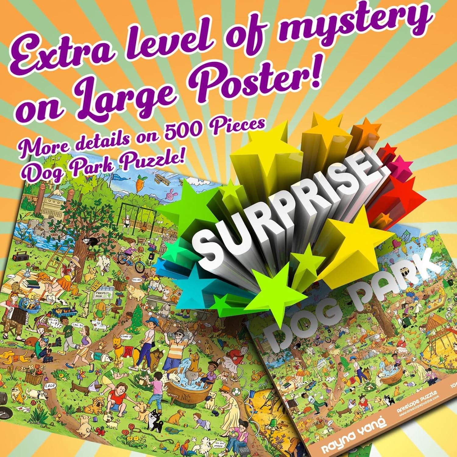 Rompecabezas 1000 Piezas Jedidiah Parque de Perros