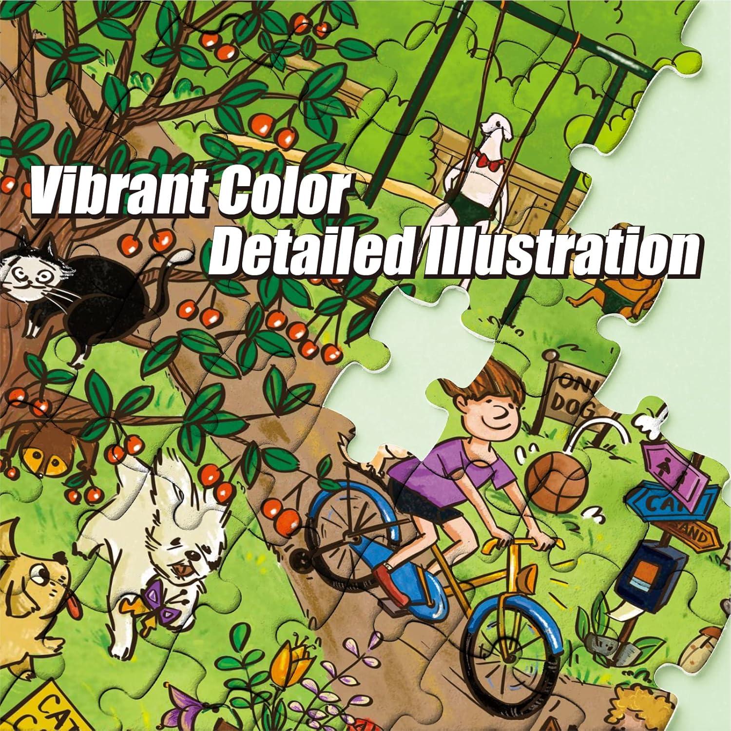 Rompecabezas 1000 Piezas Jedidiah Parque de Perros