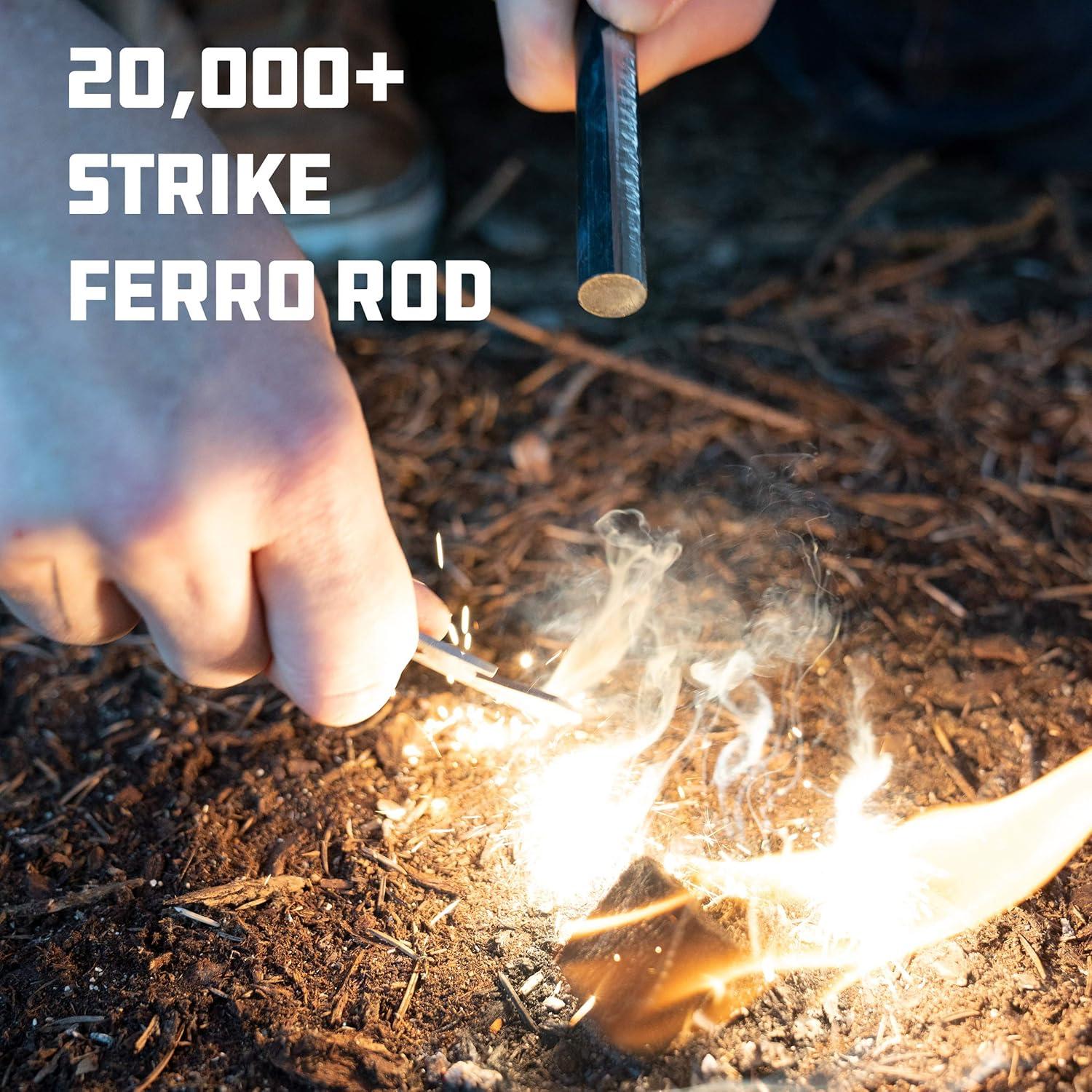 UCO Titan Fire Striker Iniciador de Fuego 20,000 Golpes
