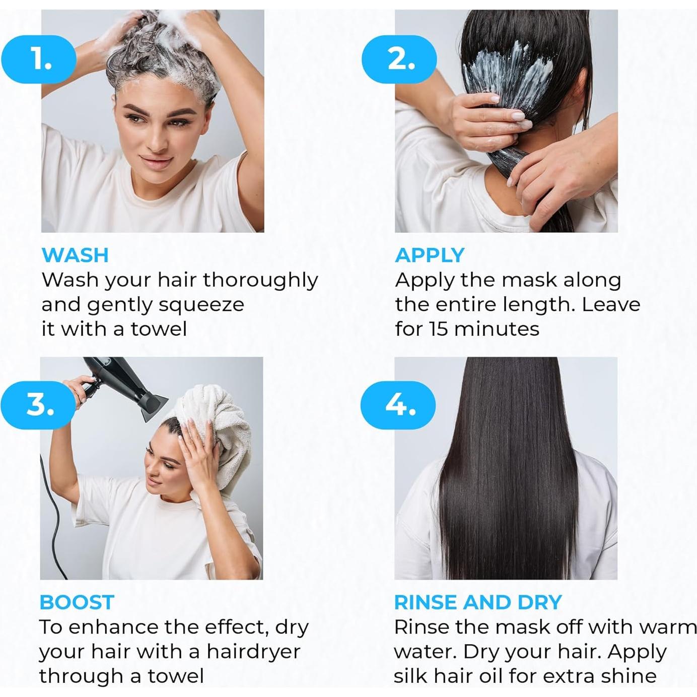 Mascarilla de Colágeno para el Cabello ONLY4HAIR 439g