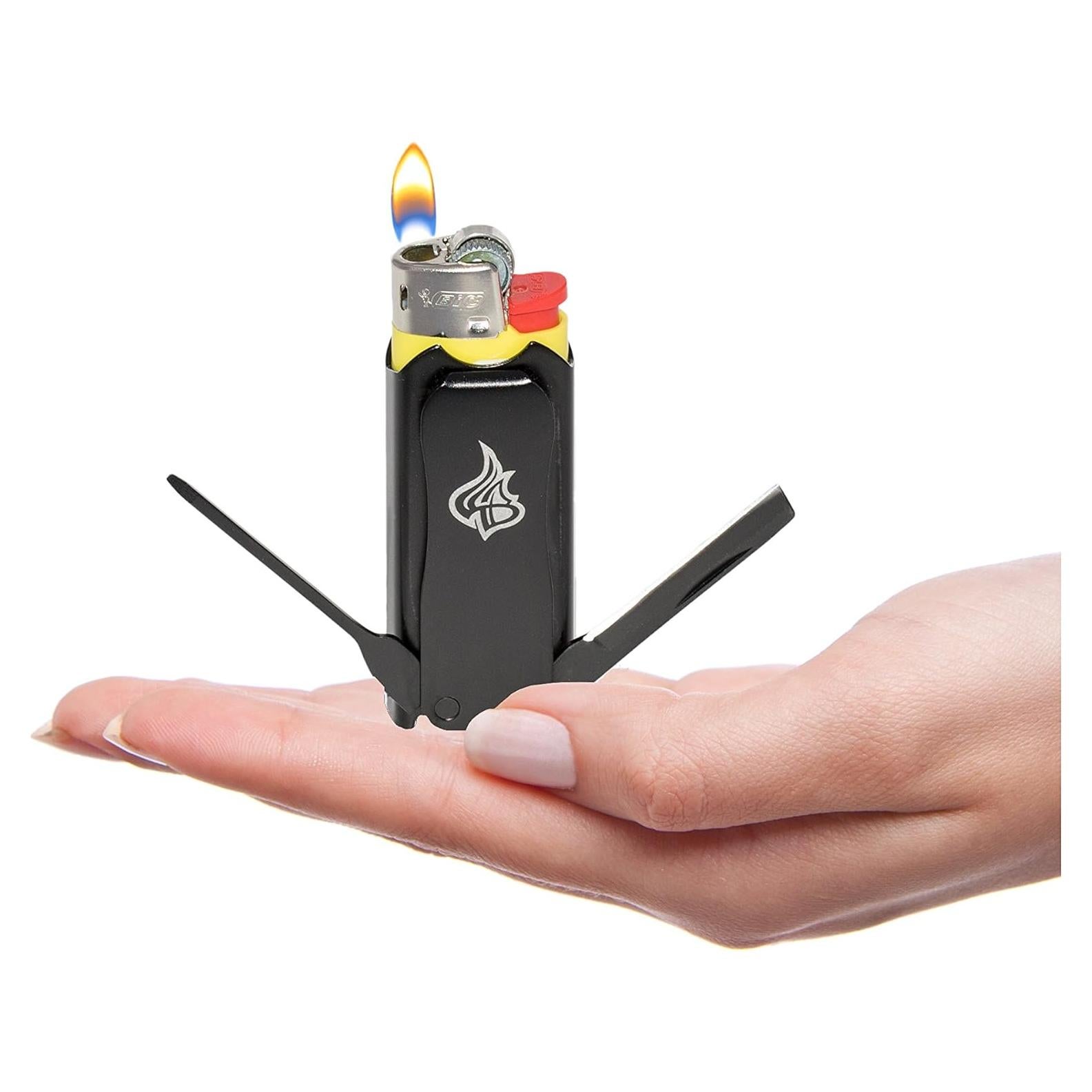 Funda Multi-Herramienta LighterBro de Acero Inoxidable