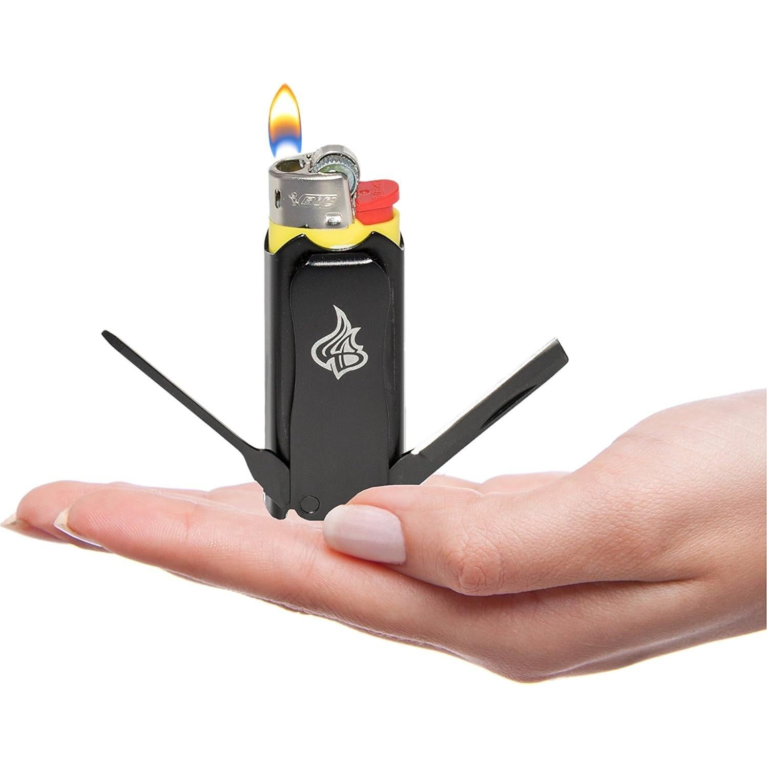 Funda Multi-Herramienta LighterBro de Acero Inoxidable