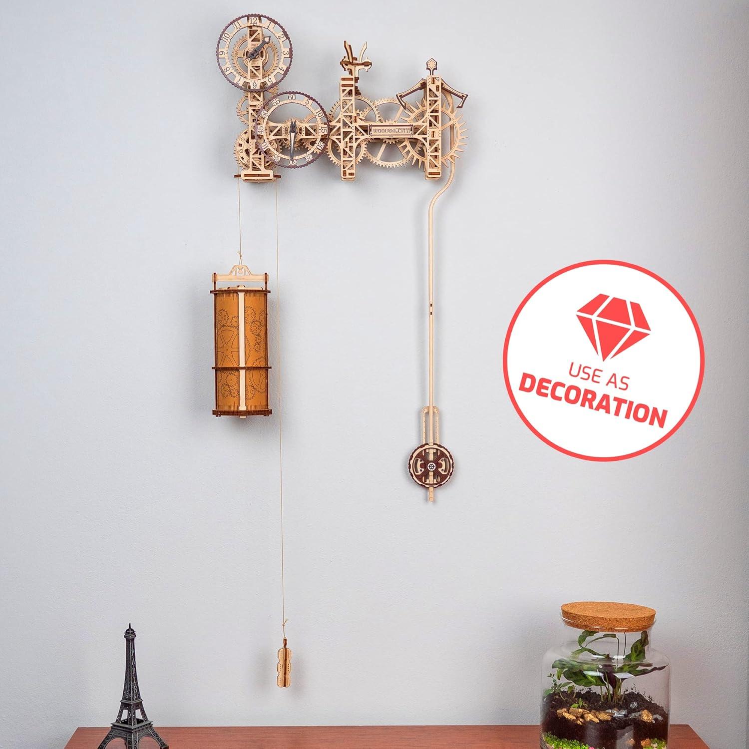 Rompecabezas 3D Reloj Steampunk WOODEN.CITY 269 Piezas