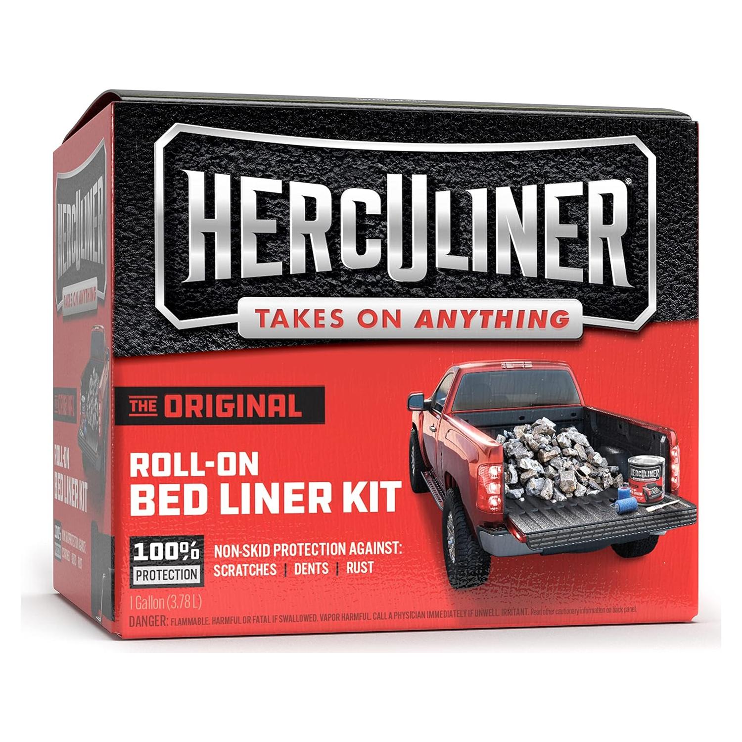 Kit de Recubrimiento para Cama de Camión Herculiner 3.78 L Negro
