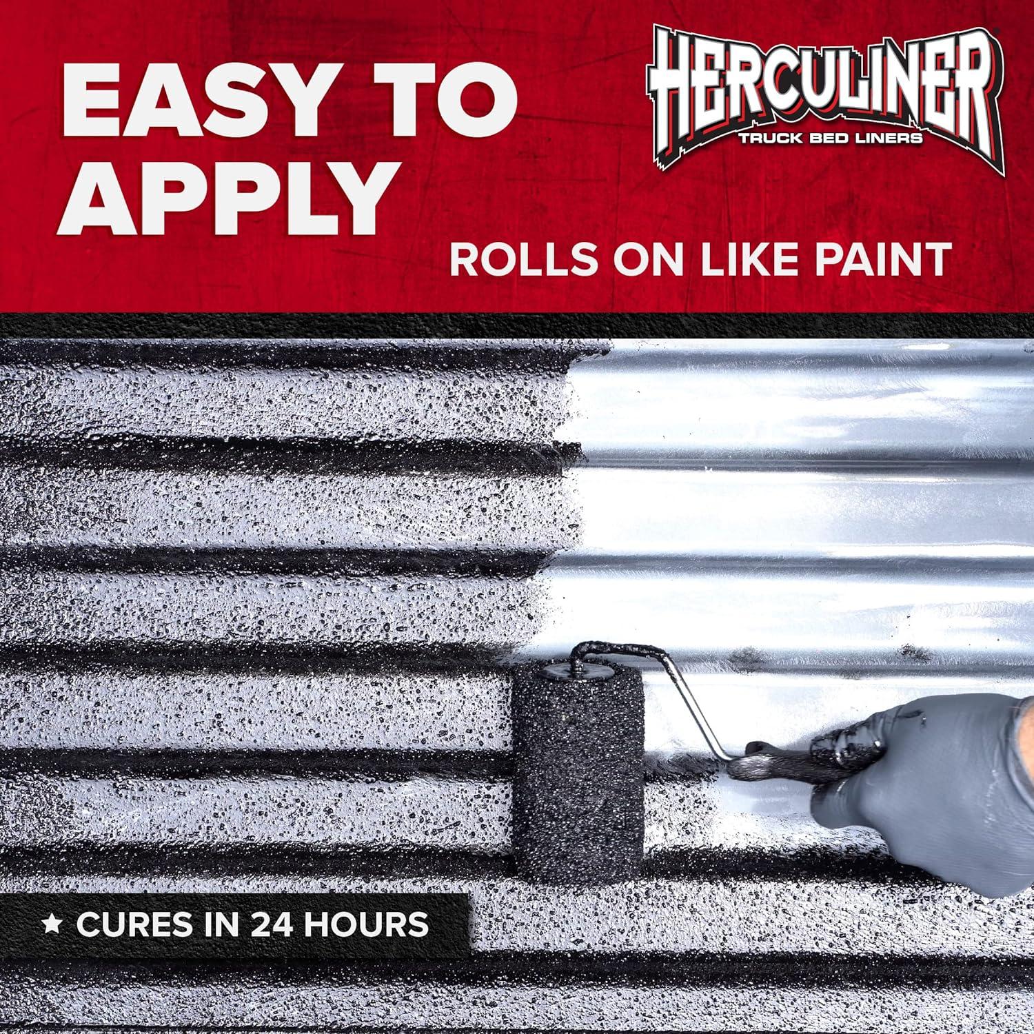 Kit de Recubrimiento para Cama de Camión Herculiner 3.78 L Negro