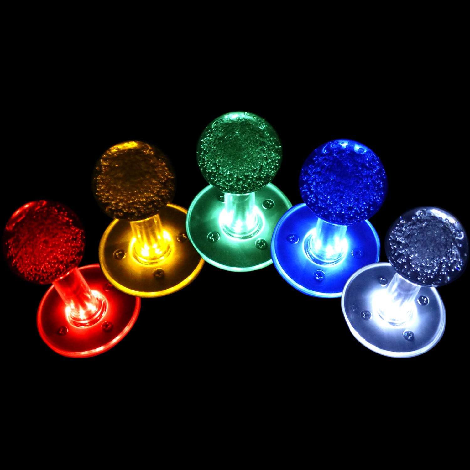Joystick LED SJ@JX para Arcade Estilo SANWA 5V Iluminado
