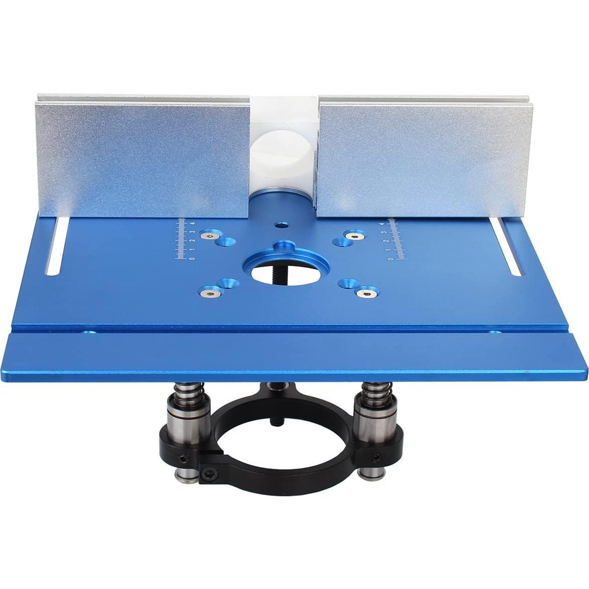 Placa de Inserción para Mesa de Router KETIPED 240x200 mm Azul