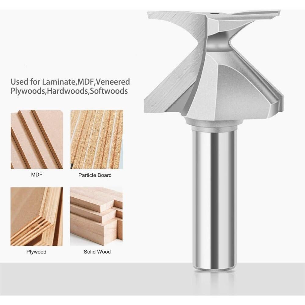 Brocas de Router de Curvatura 1/2" Socoje R10 para Madera