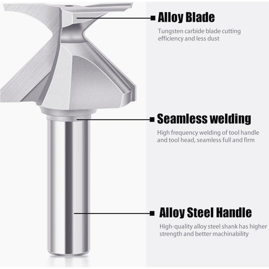 Brocas de Router de Curvatura 1/2" Socoje R10 para Madera