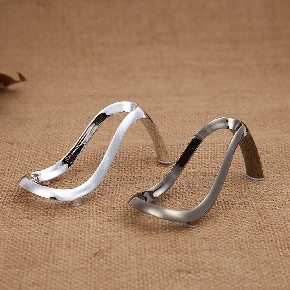 Soporte de Pipa de Tabaco Canjoyn de Metal Plateado - 3 Piezas