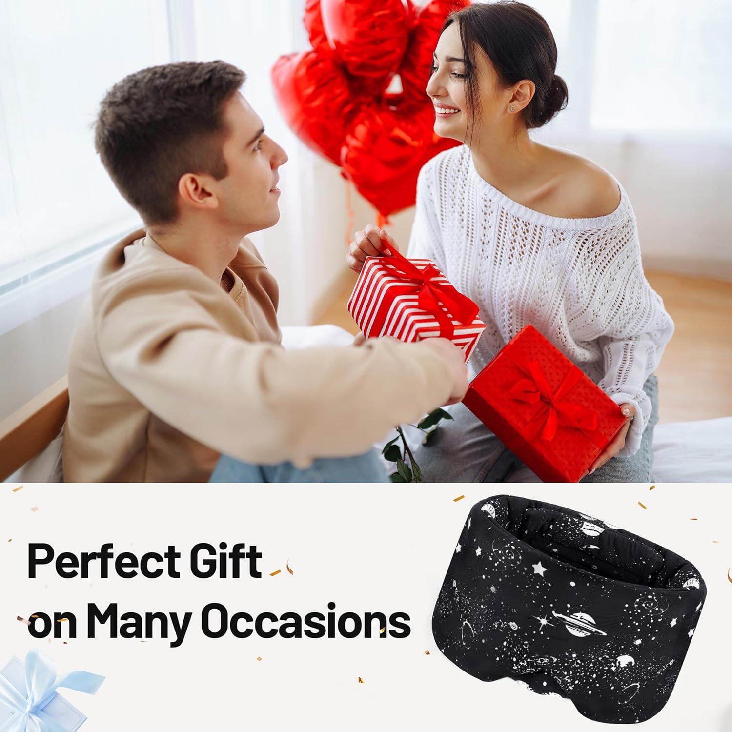 Máscara de Ojos LOVE EYE de Seda Fría, Ajustable, Bloqueo Luz