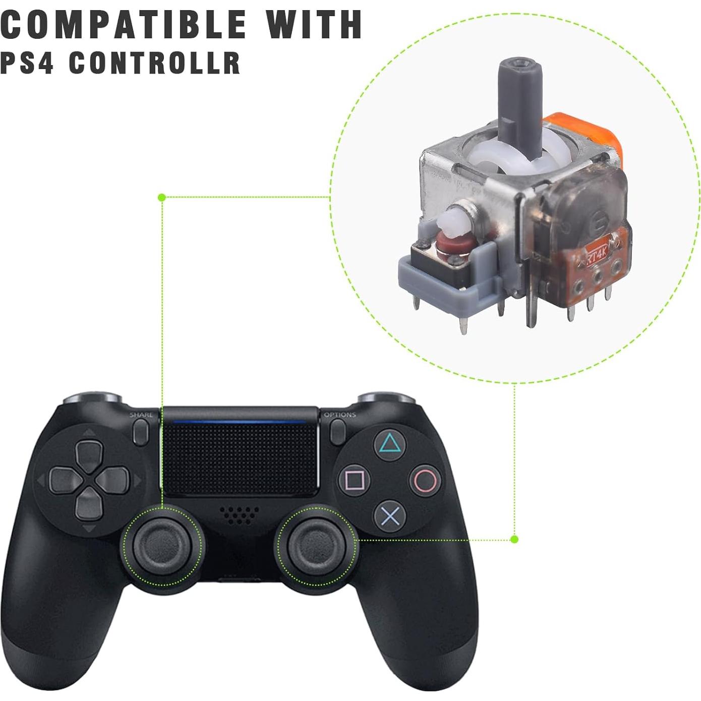 Joystick Electromagnético TMR para Xbox/PS5/PS4/Switch - 10 Piezas