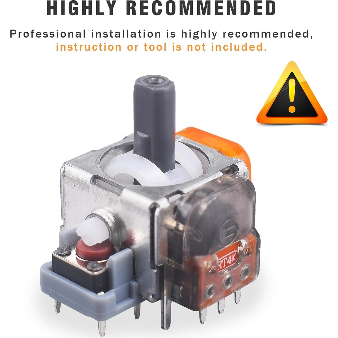 Joystick Electromagnético TMR para Xbox/PS5/PS4/Switch - 10 Piezas