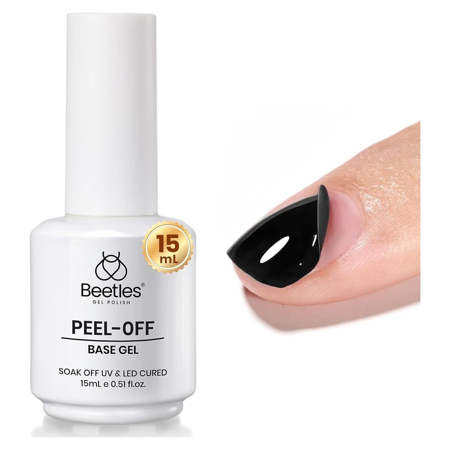 Base Coat Peel Off Beetles 15ml - Esmalte de Uñas en Gel