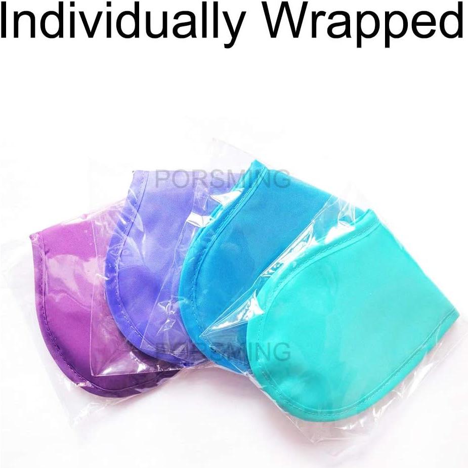 Máscara de dormir PorsMing 36 piezas 18 colores con almohadilla nasal