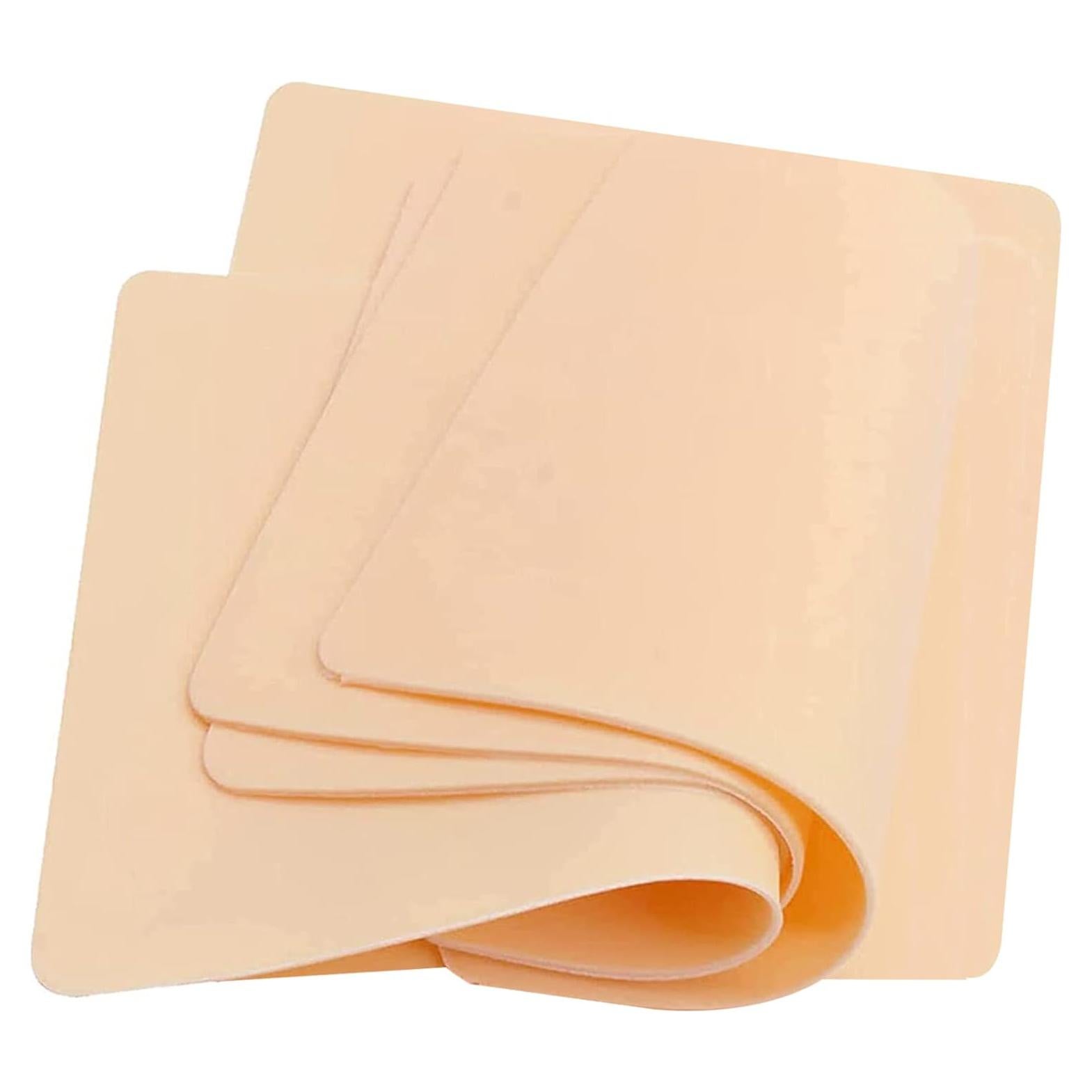 Piel de Práctica de Tatuaje Romlon 5Pcs 20.32x15.24cm Doble Cara