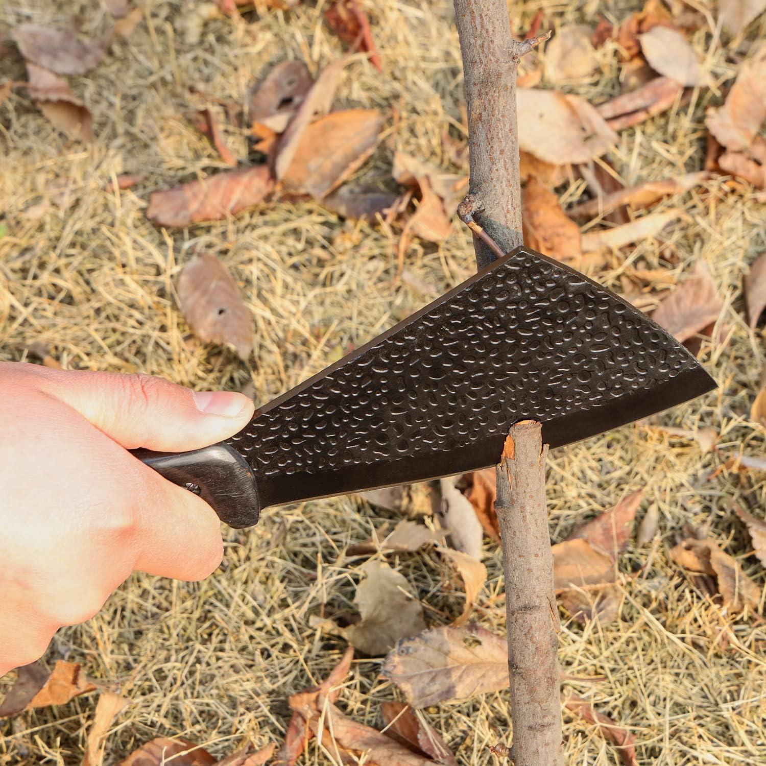 Hacha Táctica Leopcito 27.5 cm con Funda para Camping