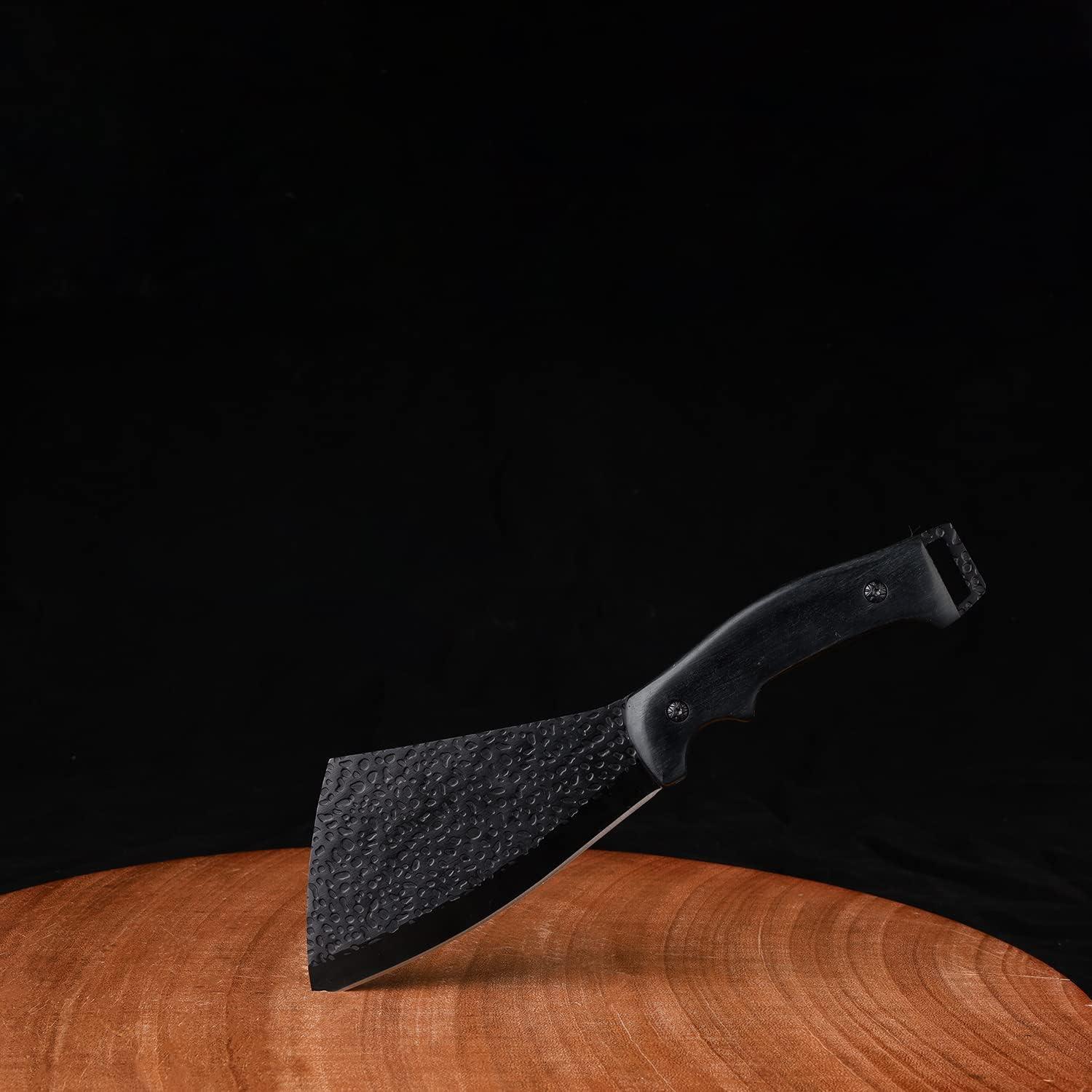 Hacha Táctica Leopcito 27.5 cm con Funda para Camping