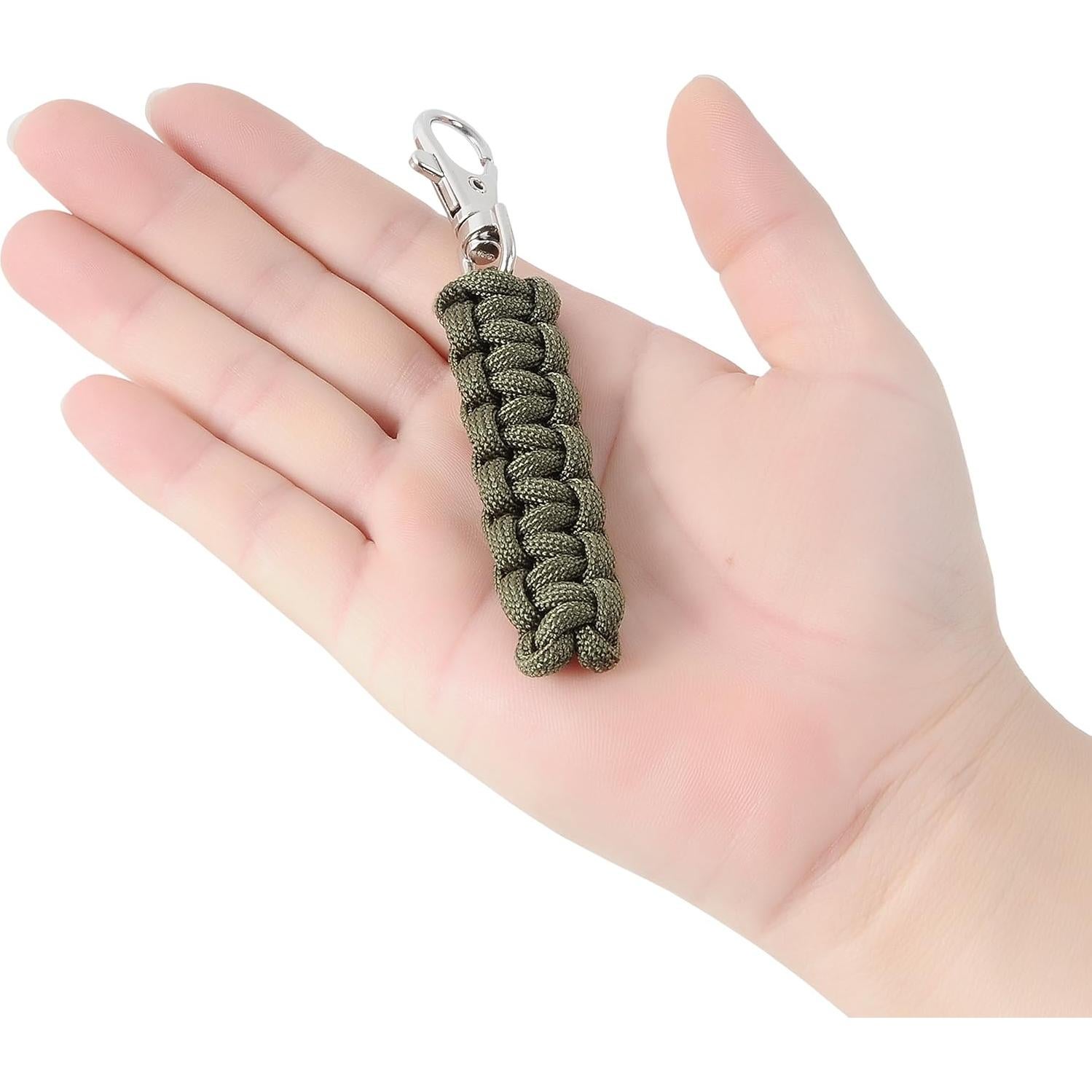 Tiradores de Cremallera Paracord Techion - Paquete de 4 Unidades