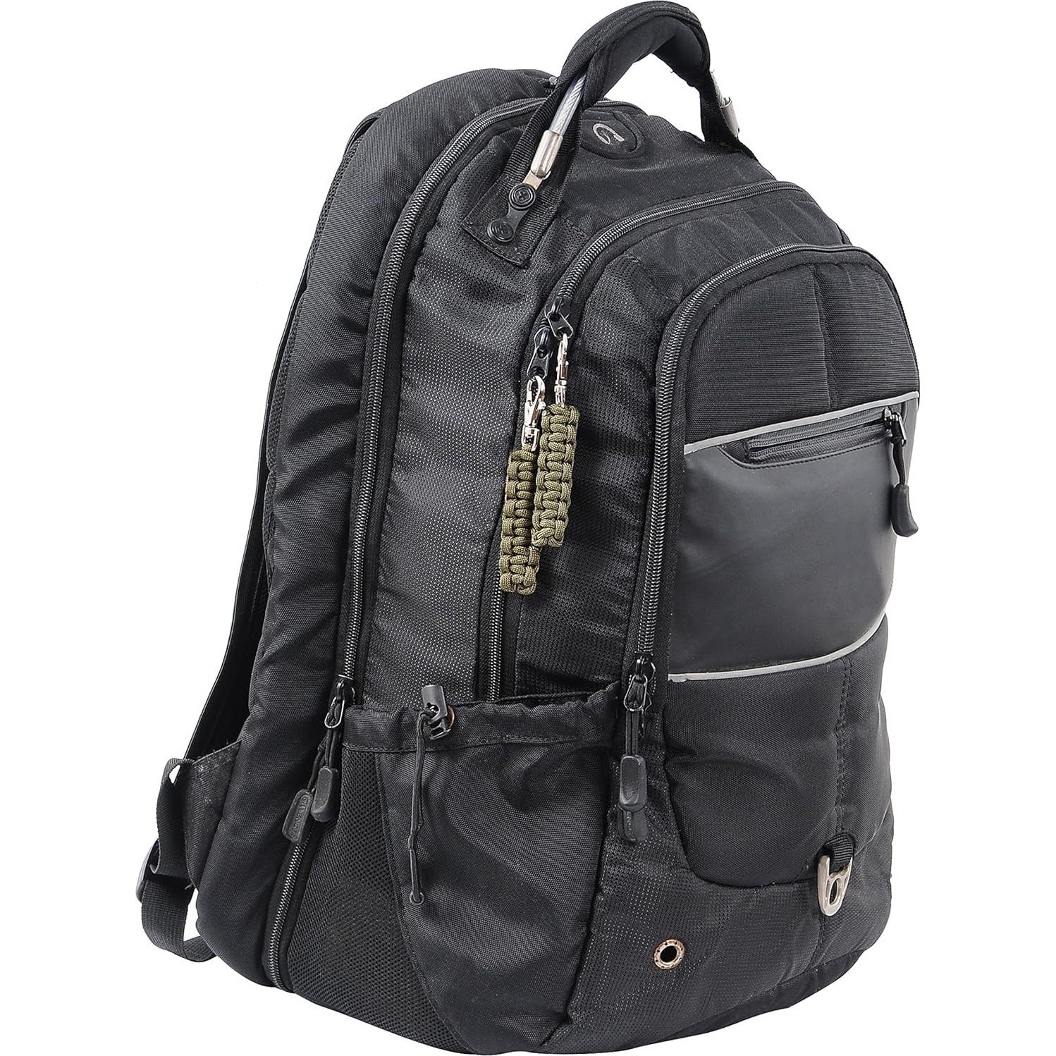 Tiradores de Cremallera Paracord Techion - Paquete de 4 Unidades