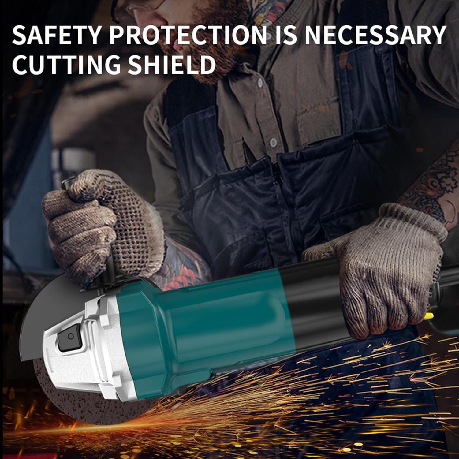 Amoladora Angular DNTI 4 Pulgadas 720W con Velocidad Variable