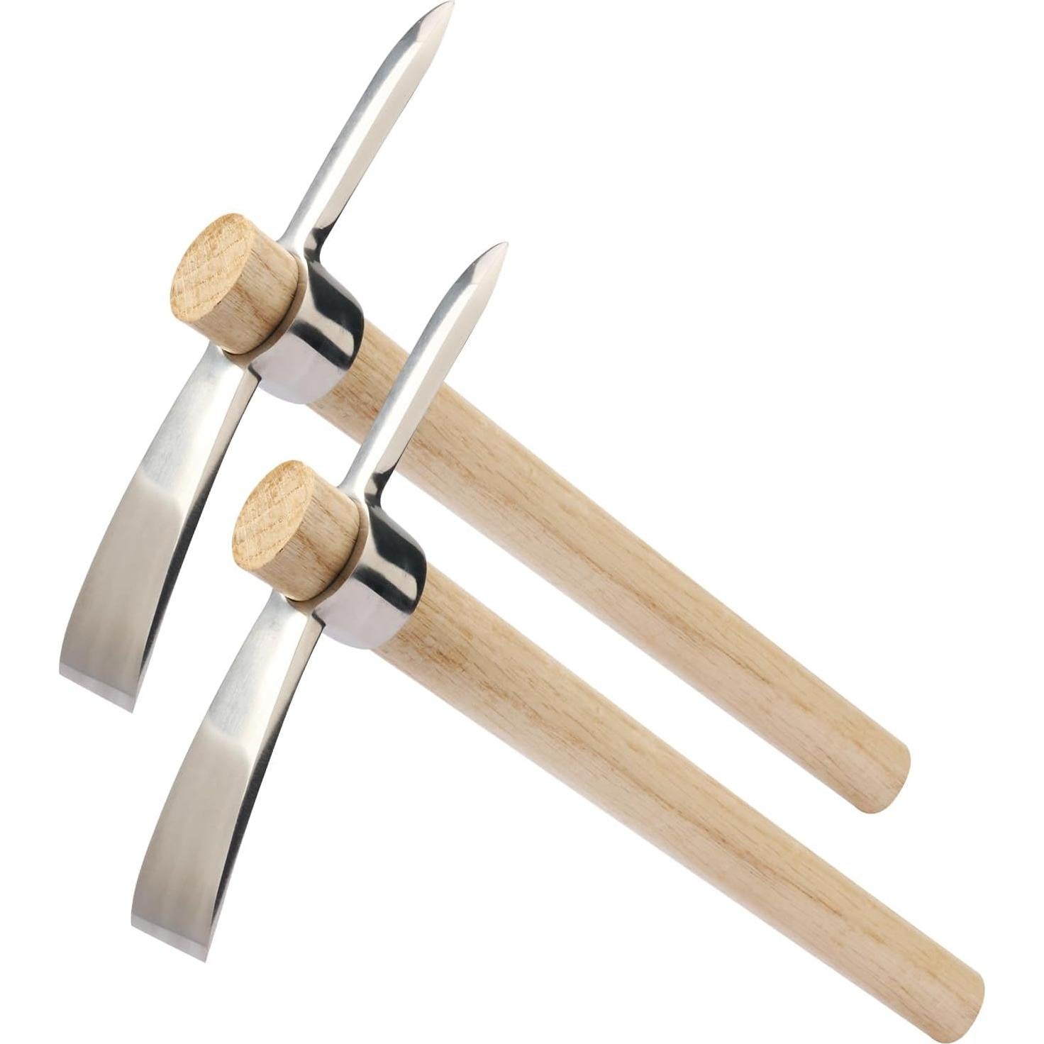 Pico de Jardín GENHAKON 40 cm Acero Inoxidable 2 Pcs