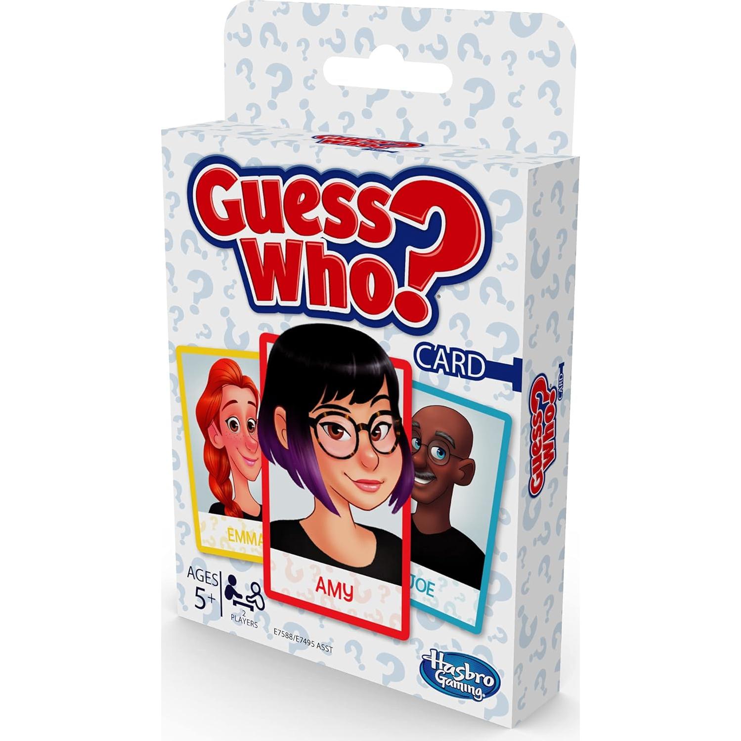 Juego de Cartas Adivina Quién? Hasbro para Niños 5+