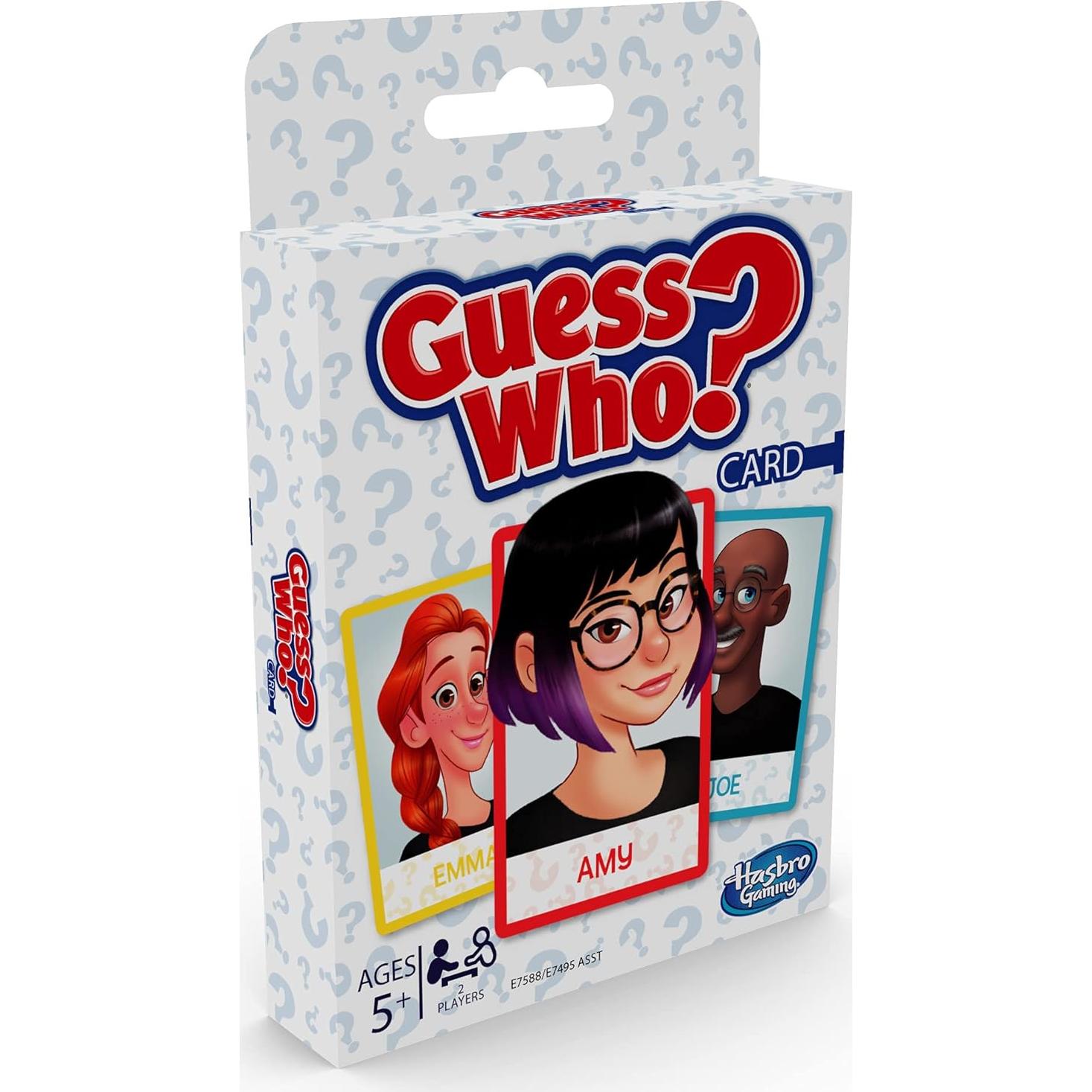 Juego de Cartas Adivina Quién? Hasbro para Niños 5+