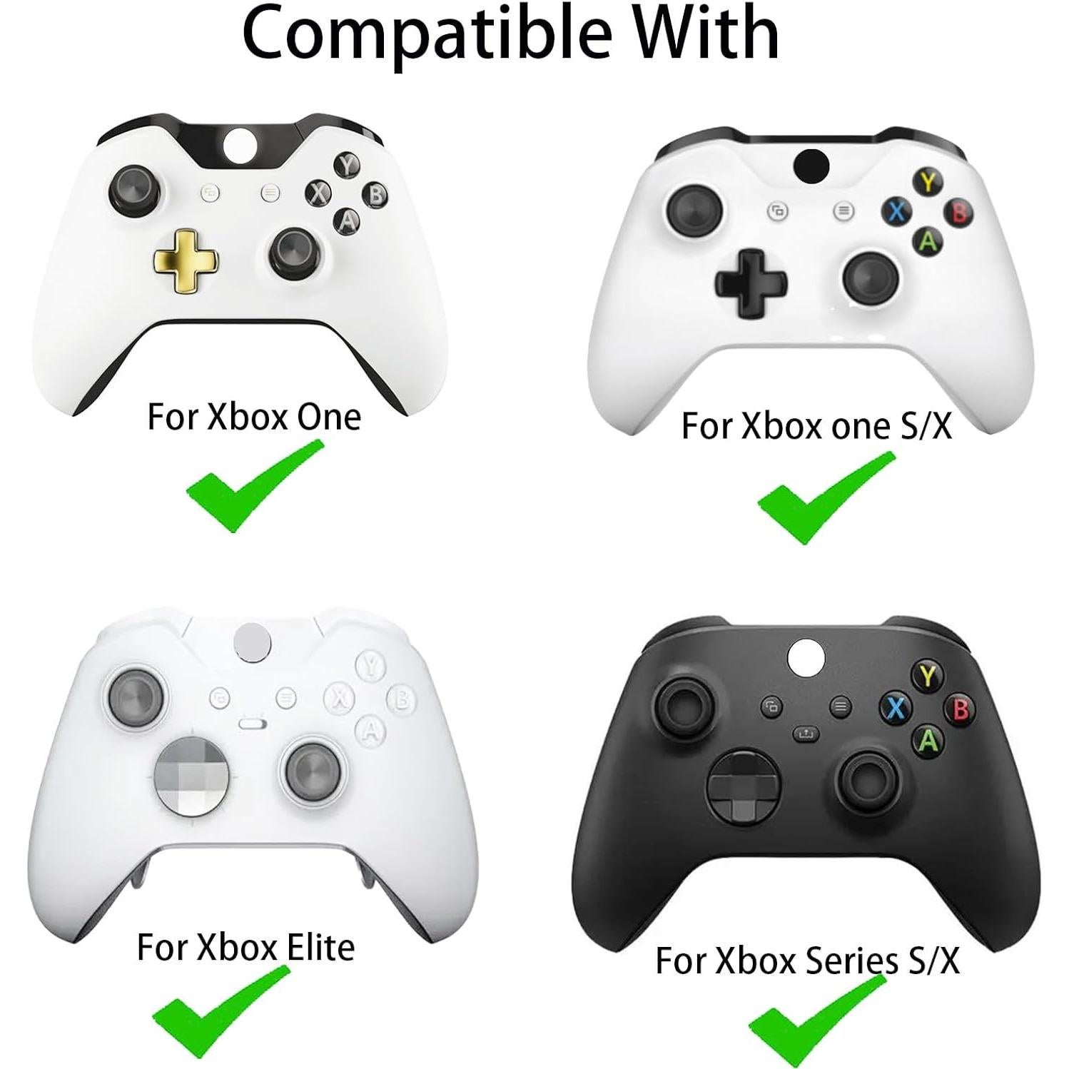 8 Piezas Reemplazo Thumbstick CTHTBZ para Controlador Xbox