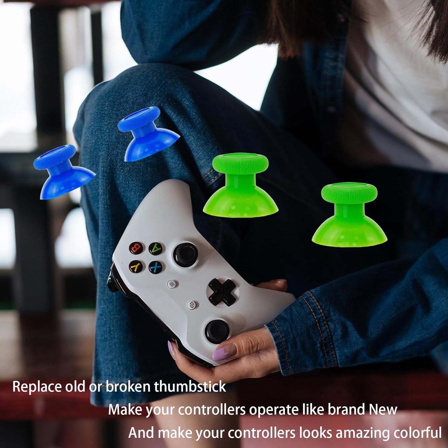 8 Piezas Reemplazo Thumbstick CTHTBZ para Controlador Xbox