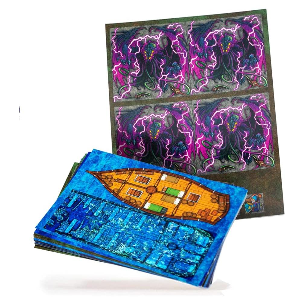 Dungeon Craft Tapete DND Brine Break 60x84 cm Laminado