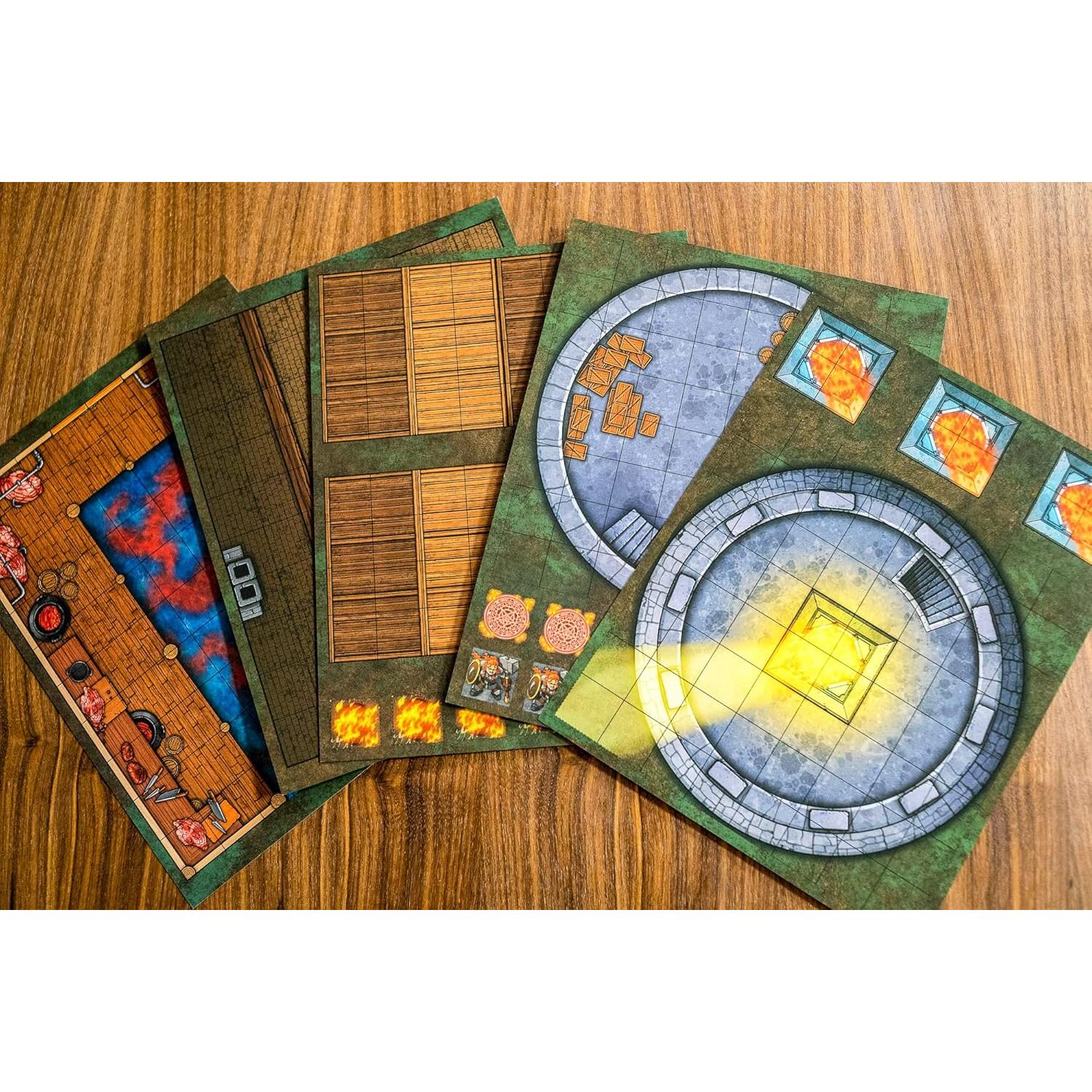 Dungeon Craft Tapete DND Brine Break 60x84 cm Laminado